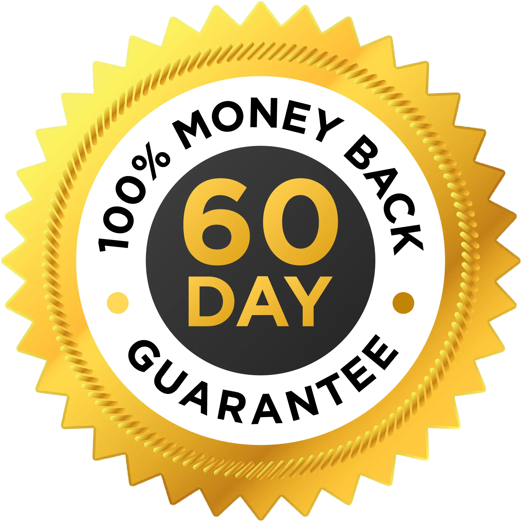 HP9 Guard Money Back Guarantee Seal